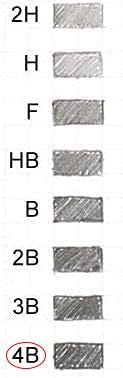 June Gold 108 Pieces, 2.0 mm 4B Lead Refills, 90 mm Length, Extra Bold Thickness - Image 5