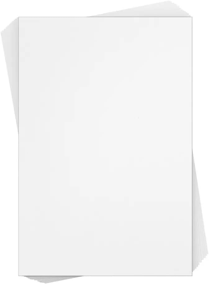 Reskid White Cardstock Thick Paper by Unknown