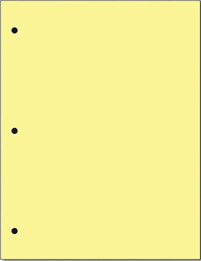 Copy And Printing Color Paper, 20 Lb. 3 Hole Punch 500 Sheets Per Ream. - Image 4