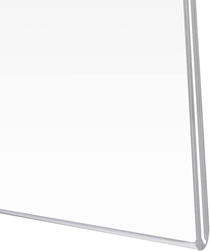 PecMuikee Acrylic Sign Holder 8.5x11, Wall Mount Acrylic Sign Holder and - Image 7
