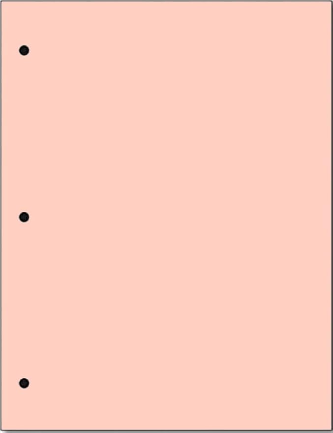 Copy And Printing Color Paper, 20 Lb. 3 Hole Punch 500 Sheets Per Ream. - Image 4