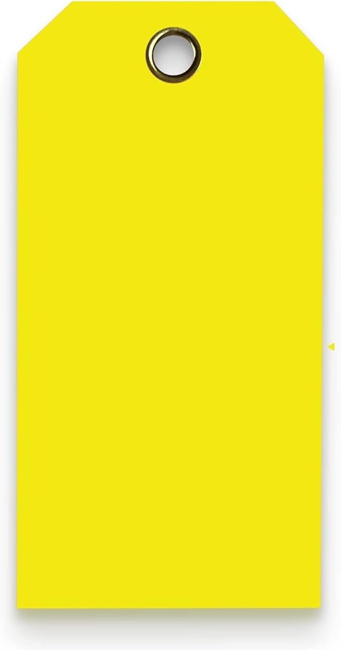 Tags 4 Less 15 Mil Waterproof Plastic Tags, Outdoor Tagging, Equipment Labeling by Tags+4+Less%2C+LLC