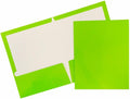 JAM PAPER Laminated Two Pocket Glossy Folders by JAMPaper