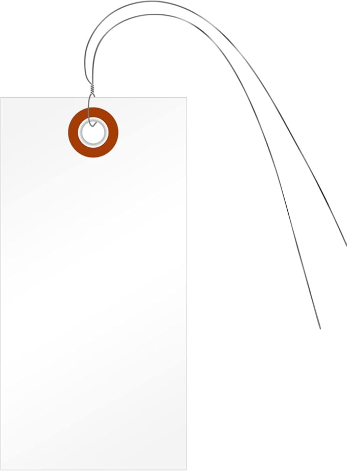 SmartSign Blank White Shipping Tags by SmartSign