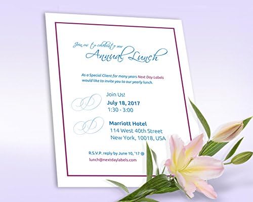 NextDayLabels 100 lb White Cover Cardstock - Image 4