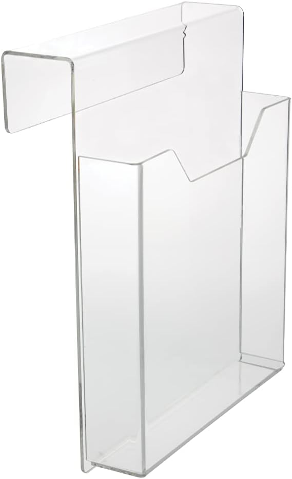 Deluxe Clear Acrylic Cubicle Sign Holder, Name Plates, & File Holders - Image 4