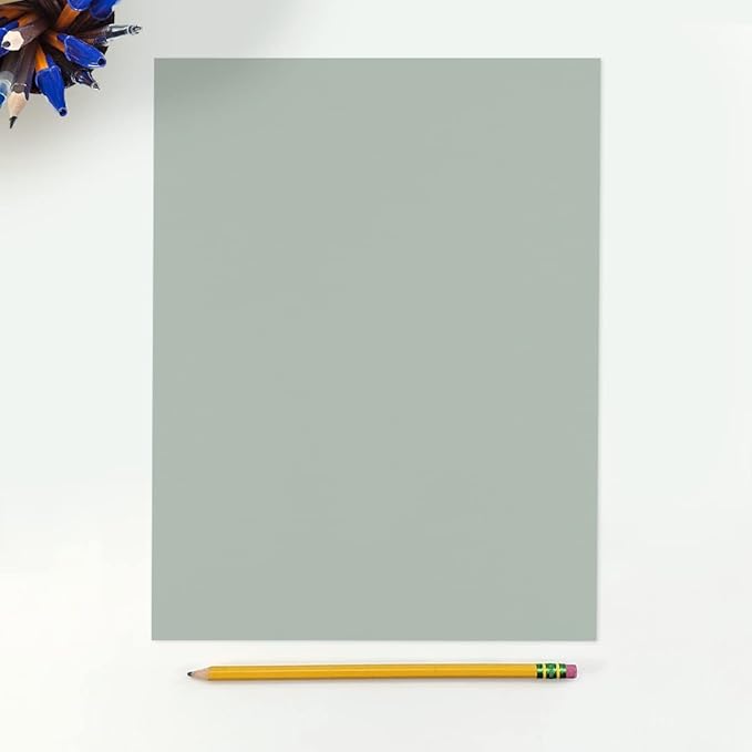 LUXPaper 8.5" x 11" Paper | Letter Size | Slate Gray | 70lb. Text | 50 Qty - Image 3