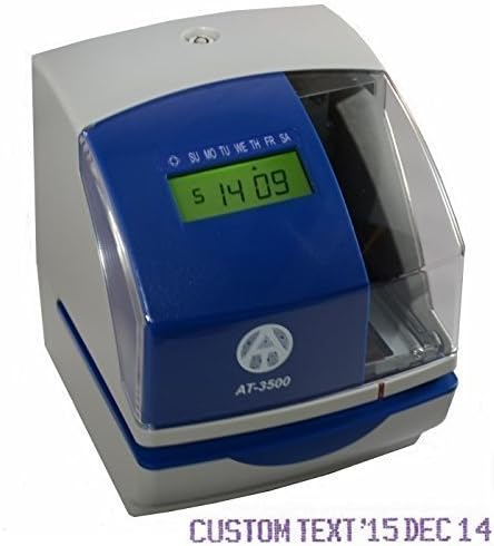 AT-3500 Heavy Duty Multifunction Time Clock and Time/Date/Number Stamp - Image 2