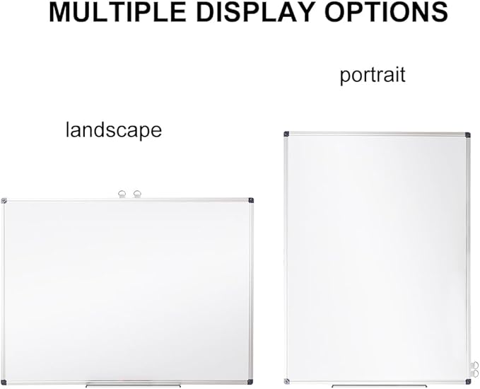 XIWODE 32x44 Inch Magnetic Dry Erase Whiteboard，Silver Aluminum Frame - Image 4