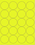 NextDayLabels - Pack of 100 Sheets, 8-1/2 x 11 Fluorescent Labels by NextDayLabels