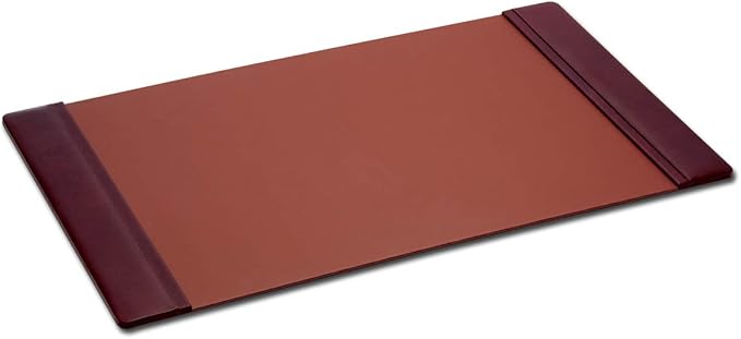 Dacasso Classic Leather Side Rail Desk pad, 38 x 24 by Dacasso