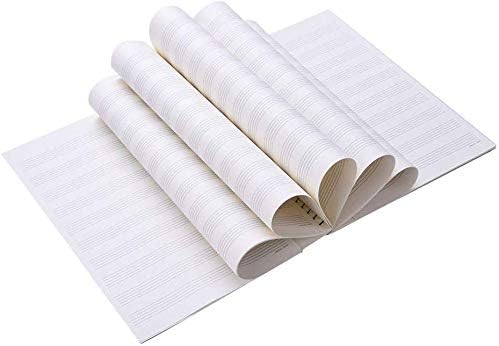 10 Pcs Music Notebook, Music Staff Notebook, 50 Sheets/100 Pages Blank Sheet - Image 4