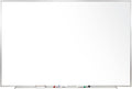 Ghent 4 x 8 Porcelain Magnetic Whiteboard, Aluminum Frame, 1 Marker, 1 Eraser by Ghent