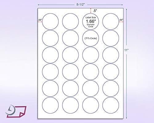 NextDayLabels - 8-1/2 x 11 Neon Color High Light Fluorescent Labels - Image 2