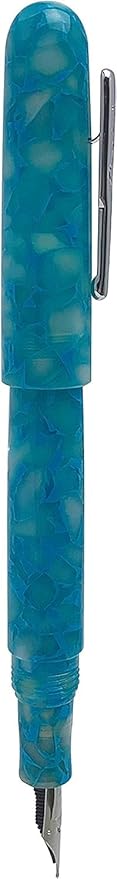 Conklin All American Fountain Pen in Turquoise Serenity – Medium Nib, Versatile - Image 5