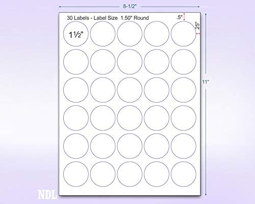 8-1/2 x 11" Neon Color High Light Fluorescent Labels - Image 2