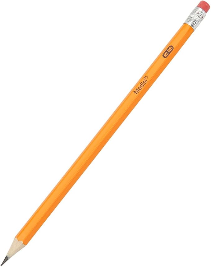 Madisi Wood-Cased #2 HB Pencils, Pre-sharpened, Bulk Pack, 720 pencils - Image 3