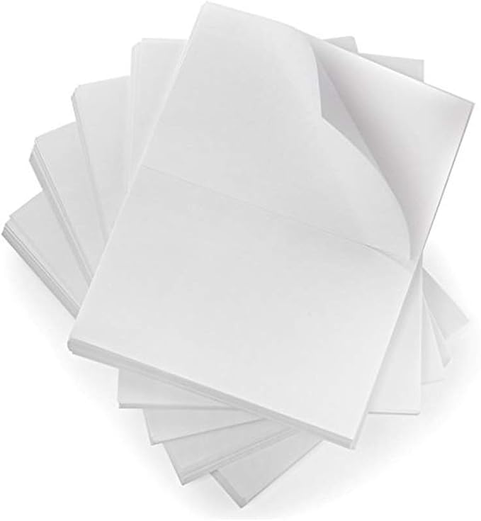 8.5" x 5.5" Half Sheet Self Adhesive Shipping Labels by RBHK