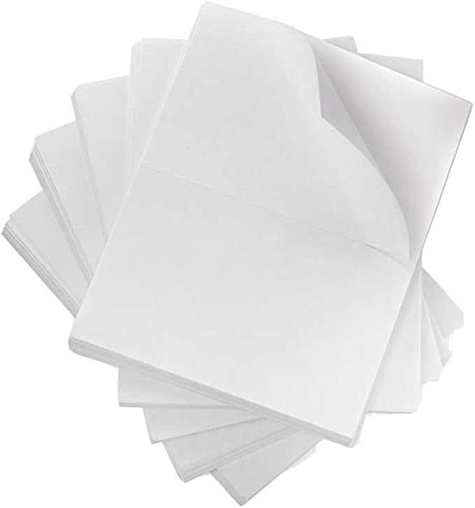 8.5" x 5.5" Half Sheet Self Adhesive Shipping Labels - Image 2