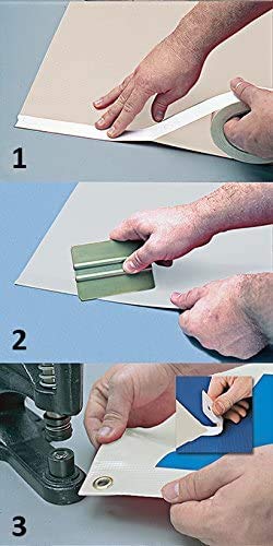 AJ Sign World 1" MAX Strength Banner Hem Double Sided Permanent Tape - Image 4