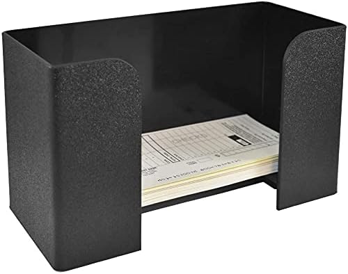 BankSupplies Deposit Ticket Holder | 10W x 4D x 6H | Black Textured, Molded - Image 2