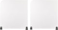 KONKENIE Acrylic Office Privacy Partition Indoor Desk Divider Guard Rectangle by KONKENIE