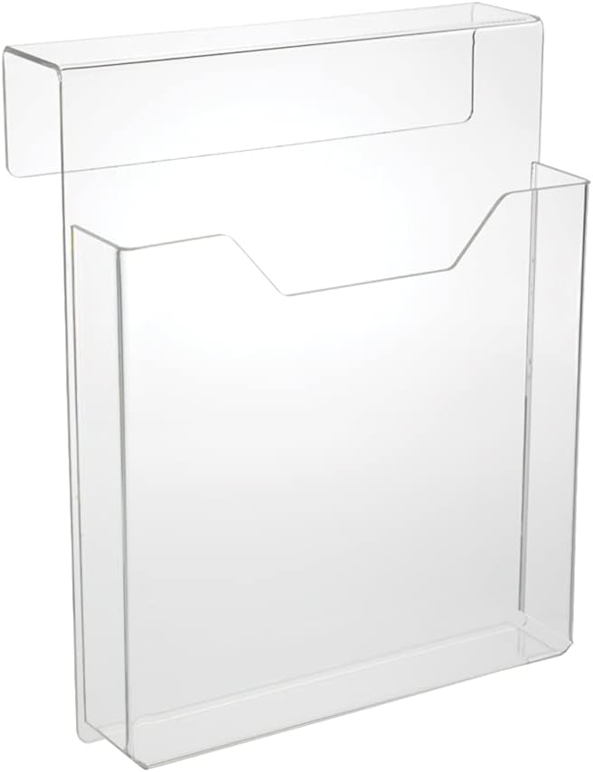 Deluxe Clear Acrylic Cubicle Sign Holder, Name Plates, & File Holders - Image 2