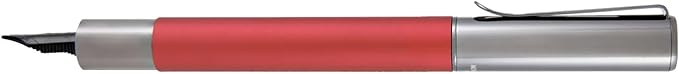 Monteverde USA Ritma Fountain Pen in Red – Stub Nib, Calligraphy JoWo Stainless - Image 4