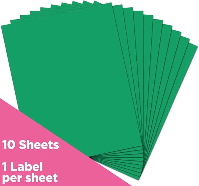 JAM PAPER Full Sheet Shipping Labels - Image 2