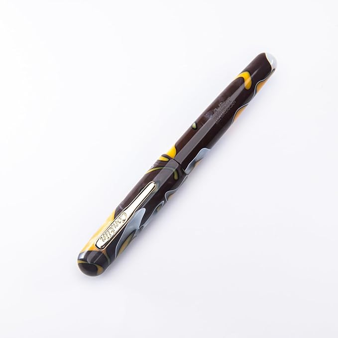 Conklin All American Fountain Pen in Yellowstone – Medium Nib, Unique Yellow - Image 3