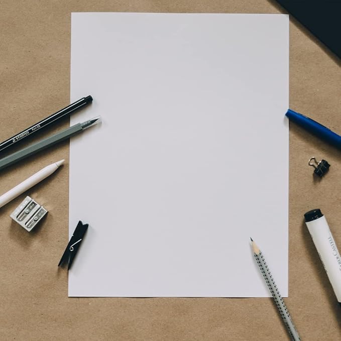 Reskid White Cardstock Thick Paper - Image 7