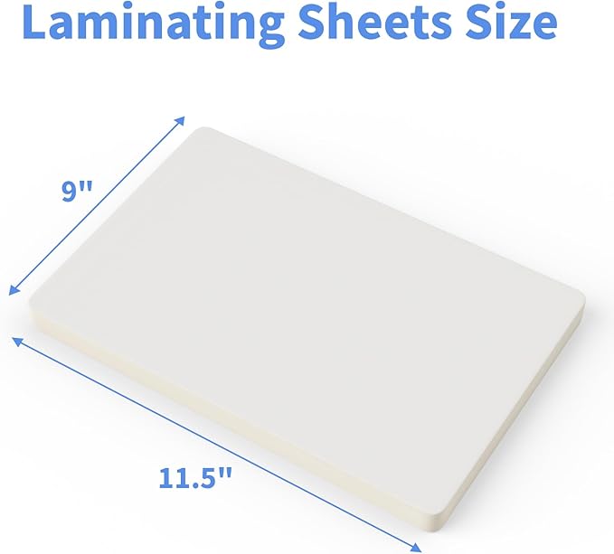 Thermal Laminating Pouches, FungLam Clear Laminating Sheets, 3 Mil Thickness - Image 3