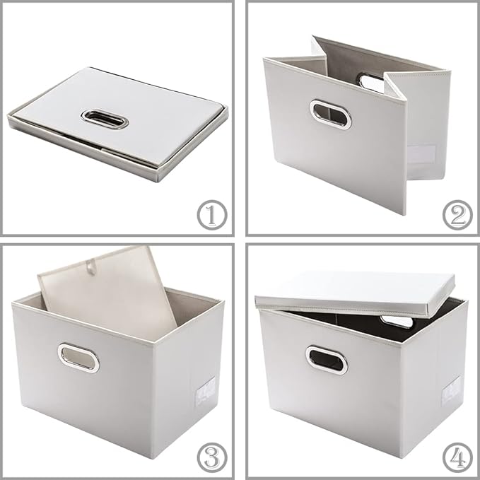 PRANDOM Collapsible Storage Bins - Image 5