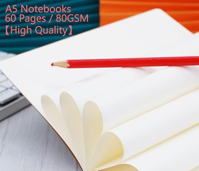 48 Pack Notebook Journals for Travelers, Students and Office, Writing - Image 3