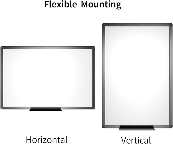 VIZ-PRO Magnetic Dry Erase White Board, 48 X 36 Inches - Image 3
