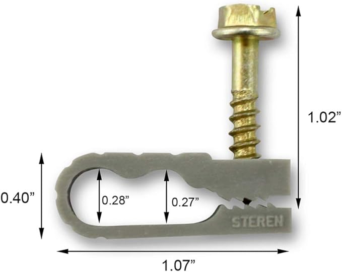 STEREN Coaxial Cable Clips - Image 4