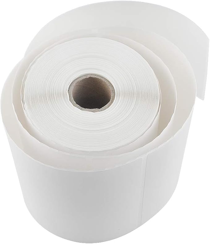 L LIKED 4"x 6" Direct Thermal Labels White Perforated Shipping Label, 250 - Image 3