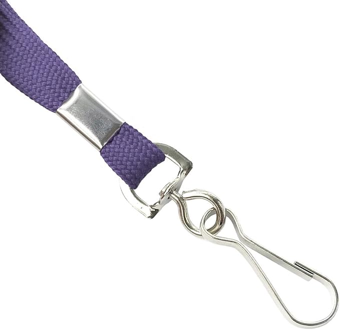 Bird Fiy Lanyard Light Purple Lanyards Neck Flat Premium Breakaway Badge Lanyard - Image 6