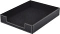 Leather Letter Tray, Office Supplies Desk Organizer by XNONE