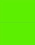 NextDayLabels - 8-1/2 x 11 Neon Color High Light Fluorescent Labels by NextDayLabels