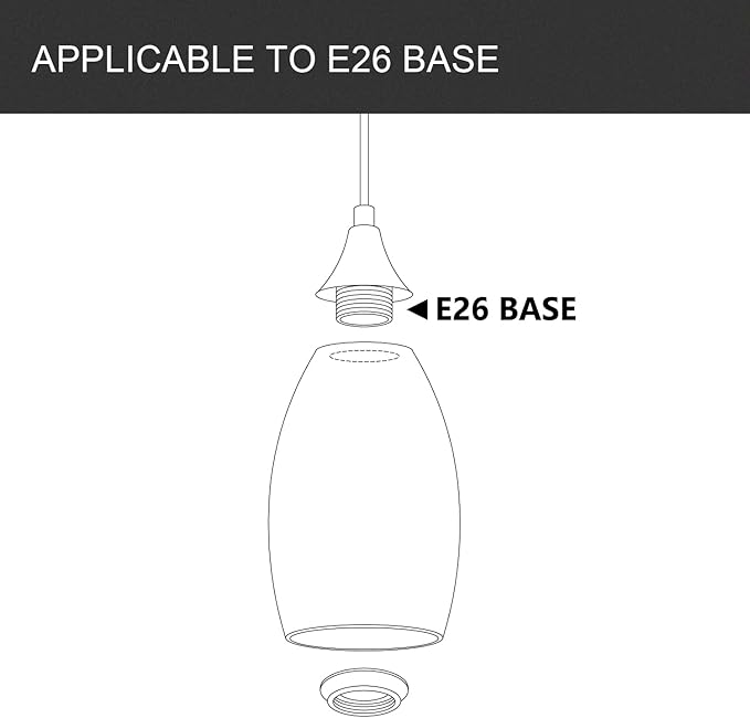 Fixture Replacement Globe Shade, Lampshade - Image 6
