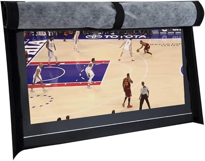 BroilPro Accessories Outdoor 55" TV Set Cover, Scratch Resistant Liner Protect - Image 2