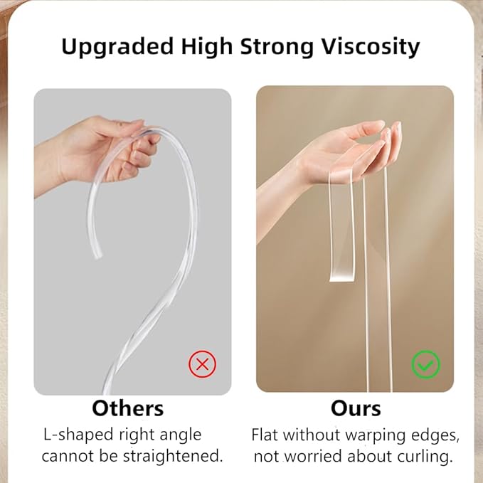 Baby Proofing Edge Protector for Kid Clear Edge Protector Strip Safety Corner - Image 4
