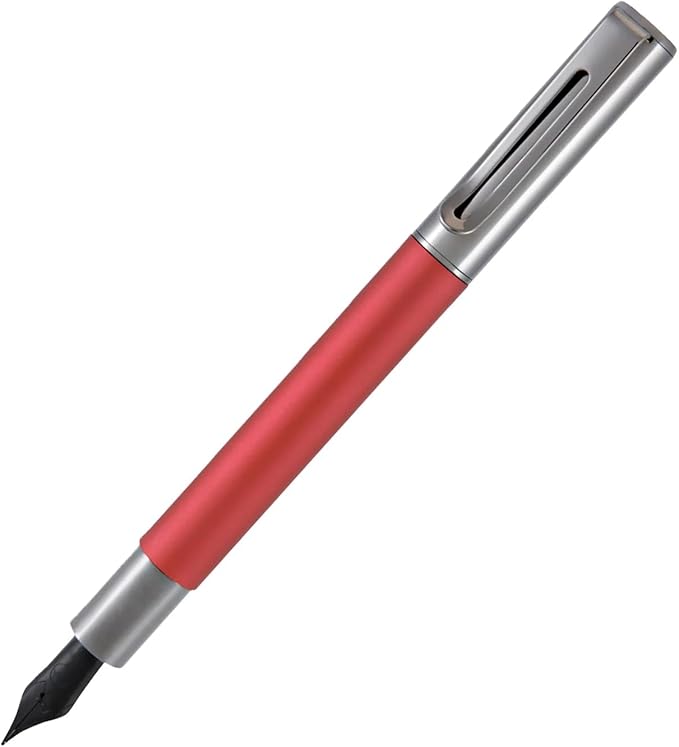 Monteverde USA Ritma Fountain Pen in Red – Extra Fine Nib, Precision JoWo by Monteverde