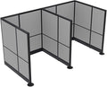 2 Person Workstation Wall Partition | Cubicle Workstations | Privacy Office by SKUTCHIDesignsInc