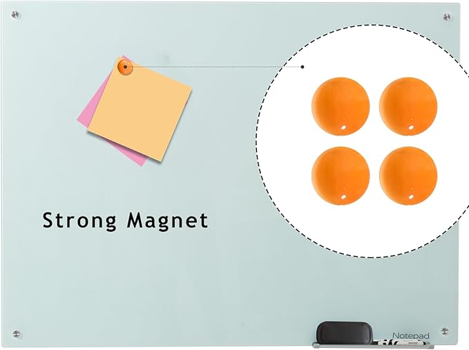 Magnetic Glass Dry Erase Board - Image 4