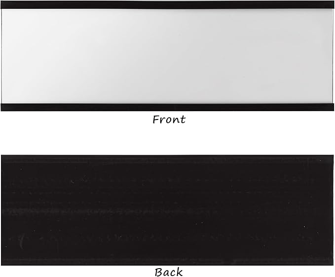 Realth C Channel Magnetic Label Holders 70 Pack 1'' x 2'' - Image 4