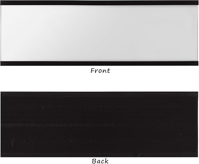 Realth C Channel Magnetic Label Holders 50 Pack 2" x 6" - Image 5