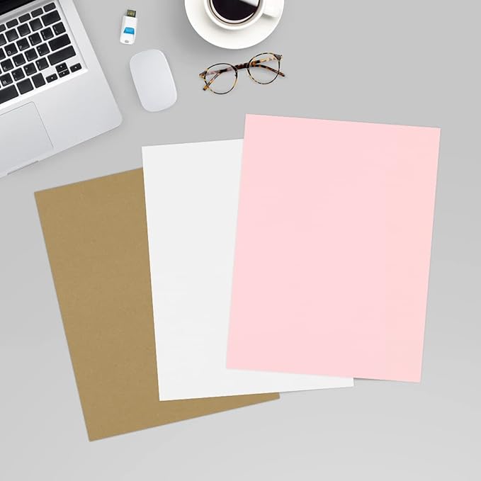 LUXPaper 8.5" x 11" Paper | Letter Size | Candy Pink | 80lb. Text | 1, 000 Qty - Image 6