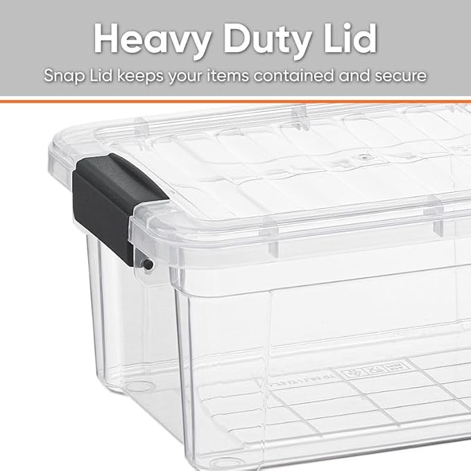 Superio Clear Storage Bins - Image 3